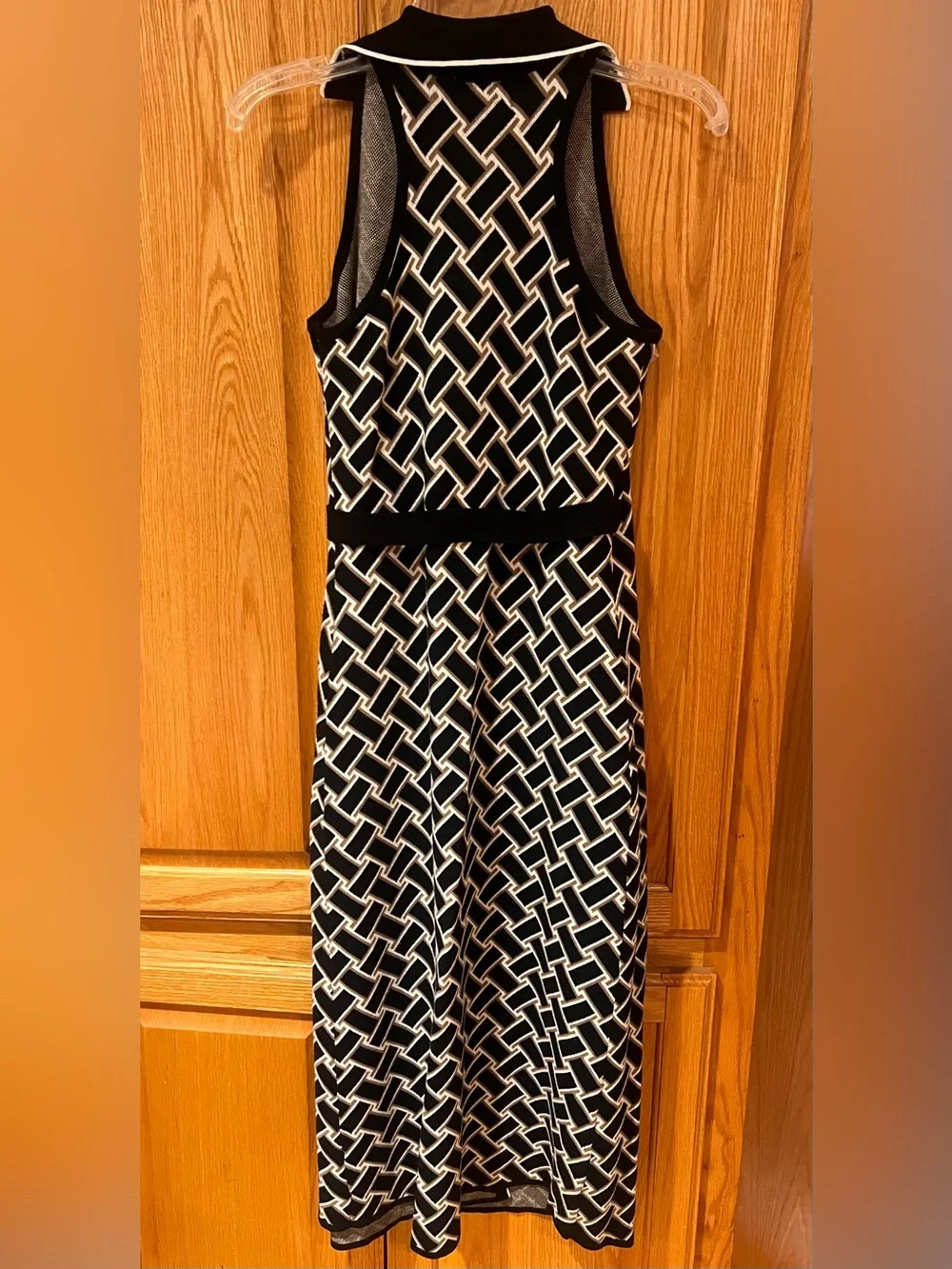 Diane von‎ Furstenberg for Target Vintage Weave Knit Wrap Midi Dress Size Small